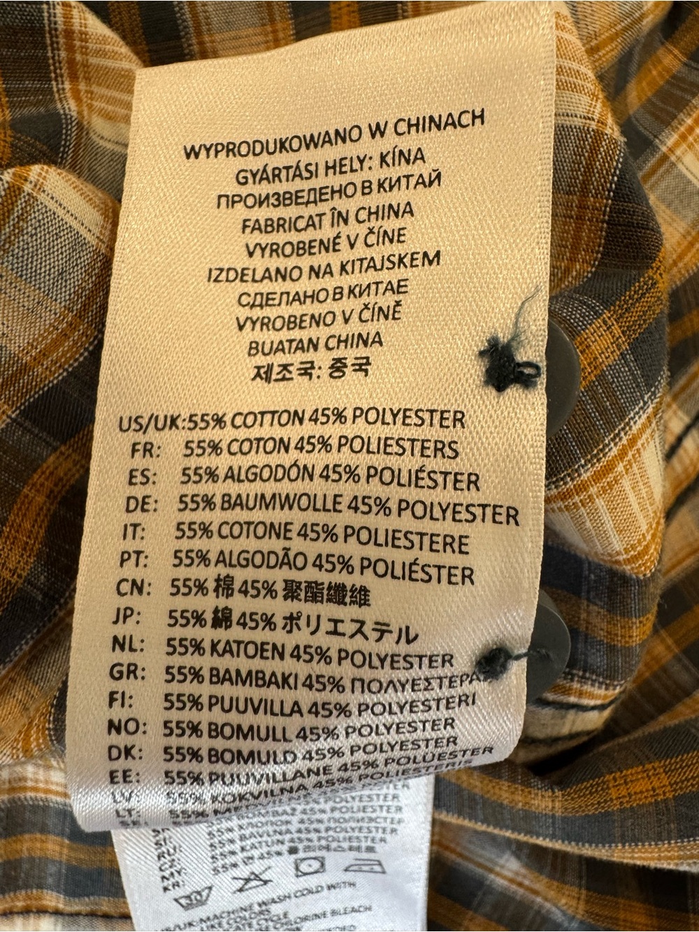 FOX Racing Men’s Plaid Short Sleeve Button-Down Shirt Large Mustard Yellow Grey - Picture 8 of 9